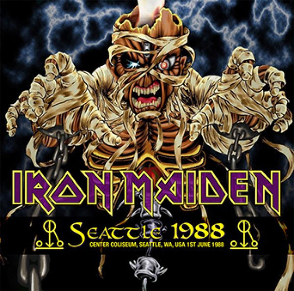 画像1: IRON MAIDEN - SEATTLE 1988(2CDR) (1)