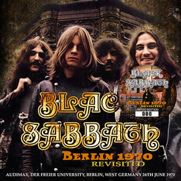 画像1: BLACK SABBATH - BERLIN 1970 REVISITED(1CD) (1)