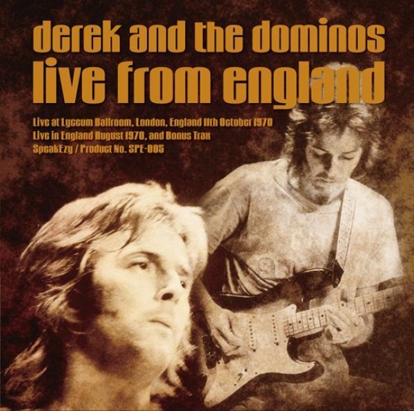 画像1: DEREK AND THE DOMINOS - LIVE FROM ENGLAND(2CD) (1)