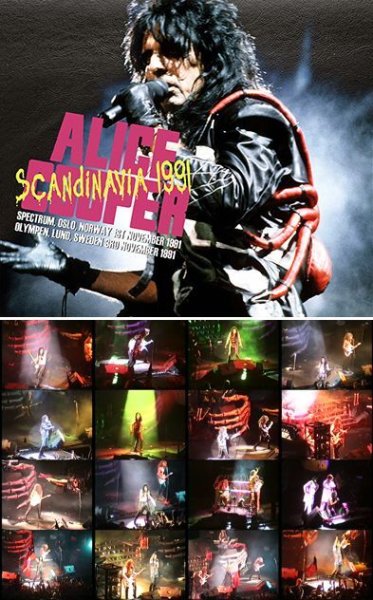 画像1: ALICE COOPER - SCANDINAVIA 1991(2CDR + DVDR) (1)