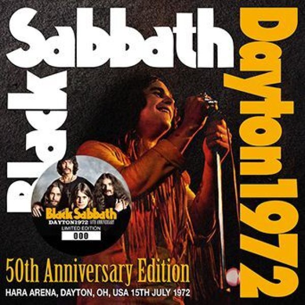 画像1: BLACK SABBATH - DAYTON 1972: 50TH ANNIVERSARY EDITION(1CD) (1)
