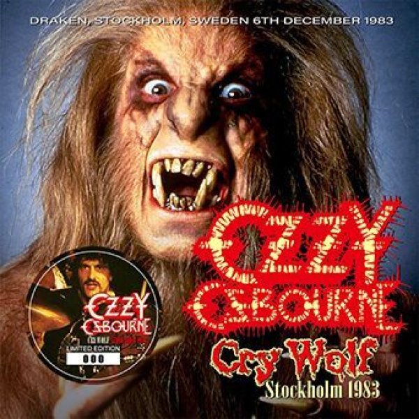 画像1: OZZY OSBOURNE - CRY WOLF: STOCKHOLM 1983(1CD) (1)
