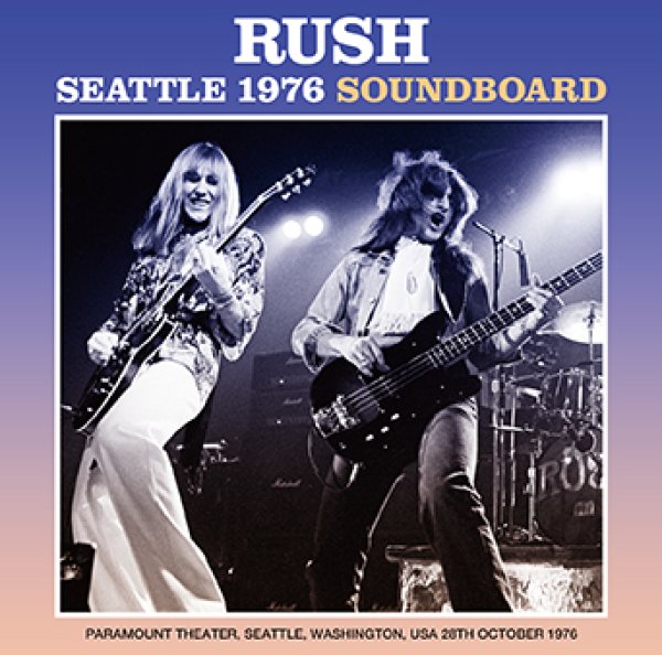 画像1: RUSH - SEATTLE 1976 SOUNDBOARD(1CDR) (1)