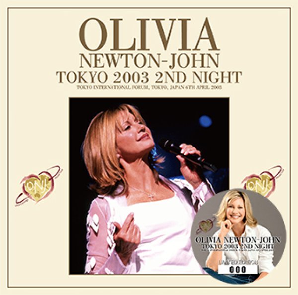 画像1: OLIVIA NEWTON‐JOHN - TOKYO 2003 2ND NIGHT(2CD) (1)