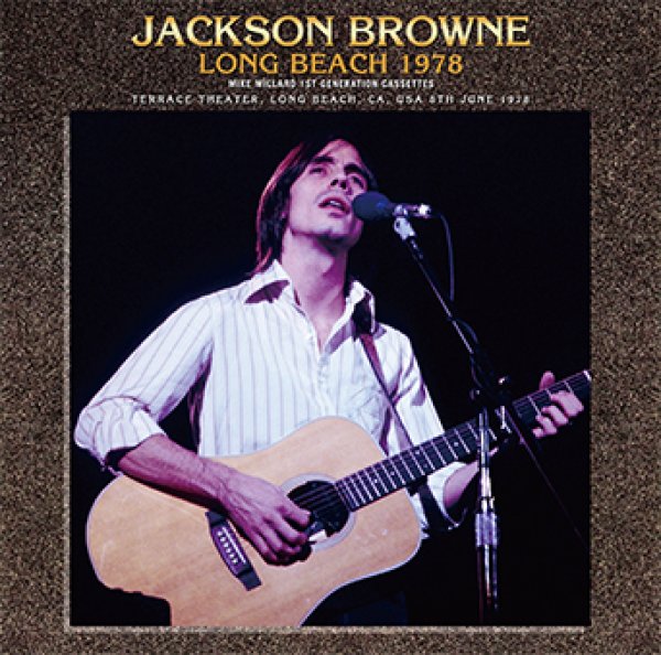ミラード】JACKSON BROWNE LONG BEACH 1978: MIKE MILLARD 1ST GENERATION  CASSETTES(2CD) navy-blue