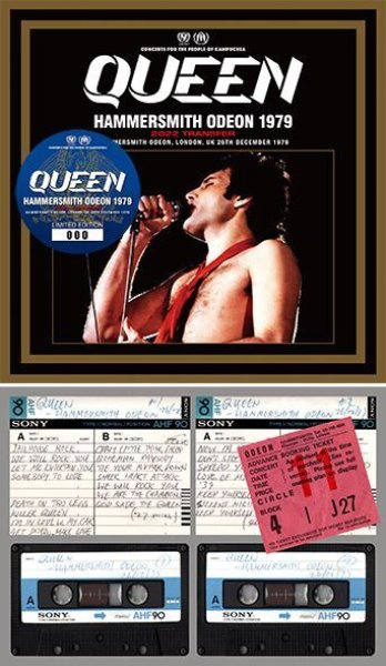 画像1: QUEEN - HAMMERSMITH ODEON 1979: 2022 TRANSFER(2CD) plus Bonus DVDR* Numbered Stickered Edition Only (1)