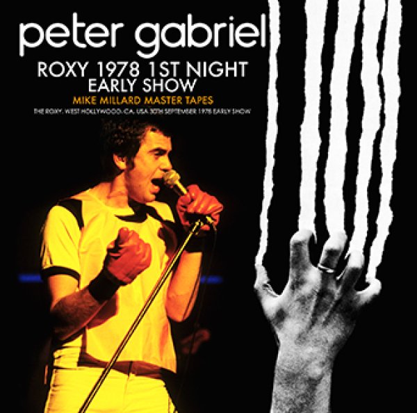 画像1: PETER GABRIEL - THE ROXY 1978 1ST NIGHT (EARLY SHOW): Mike Millard Master Tapes(2CDR) (1)