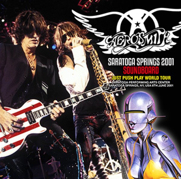 画像1: AEROSMITH - SARATOGA SPRINGS 2001 SOUNDBOARD(2CDR) (1)