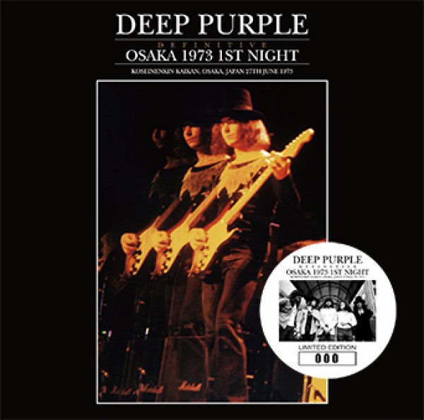 画像1: DEEP PURPLE - DEFINITIVE OSAKA 1973 1ST NIGHT(1CD) (1)