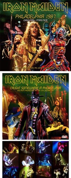 画像1: IRON MAIDEN - PHILADELPHIA 1987: ORIGINAL MASTER(2CD)plus Bonus DVDR (1)