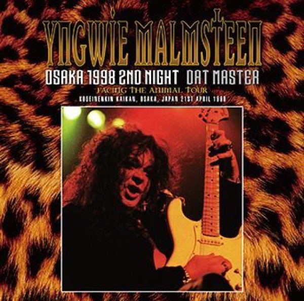 画像1: YNGWIE MALMSTEEN - OSAKA 1998 2ND NIGHT DAT MASTER(2CDR) (1)