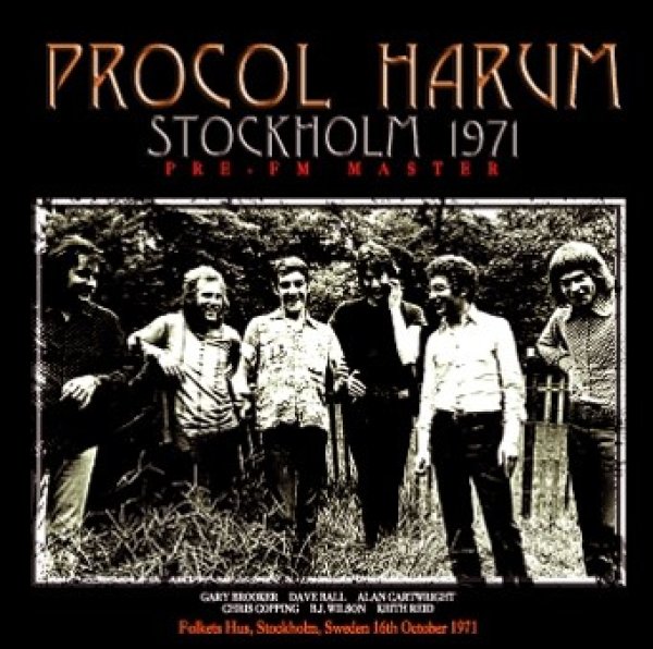 画像1: PROCOL HARUM - STOCKHOLM 1971 PRE-FM MASTER(1CD) (1)