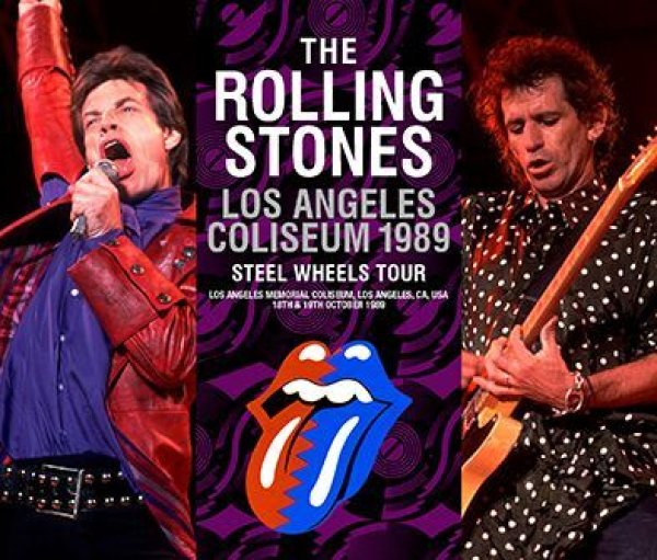 画像1: THE ROLLING STONES - LOS ANGELES COLISEUM 1989 (4CDR) (1)