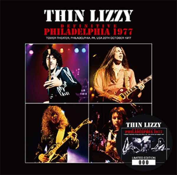 THIN LIZZY - DEFINITIVE PHILADELPHIA 1977(2CD)