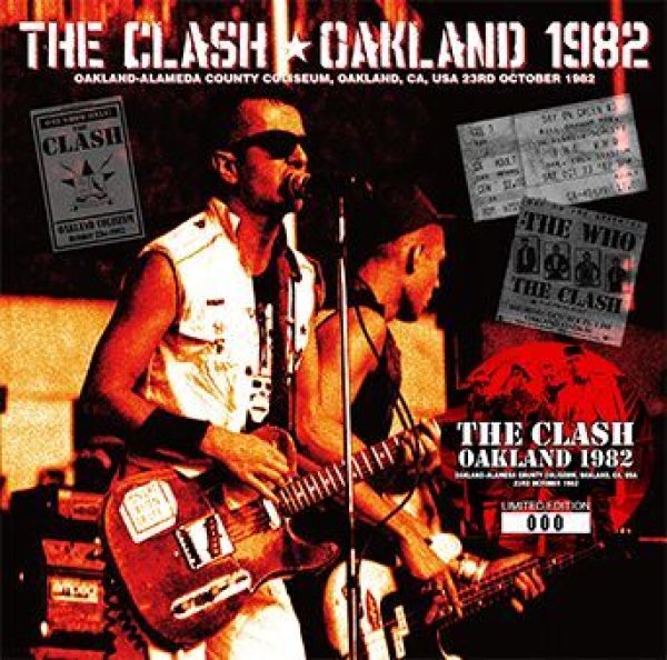 画像1: THE CLASH - OAKLAND 1982(1CD) (1)