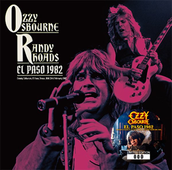 画像1: OZZY OSBOURNE - EL PASO 1982(1CD) (1)