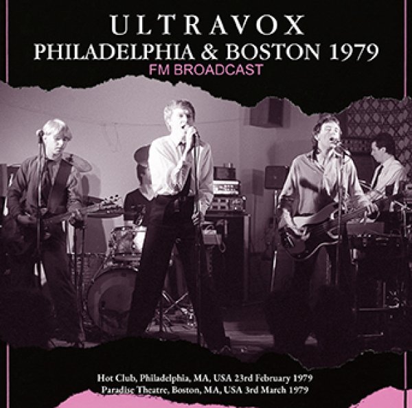 画像1: ULTRAVOX - PHILADELPHIA & BOSTON 1979 FM BROADCAST(2CDR) (1)