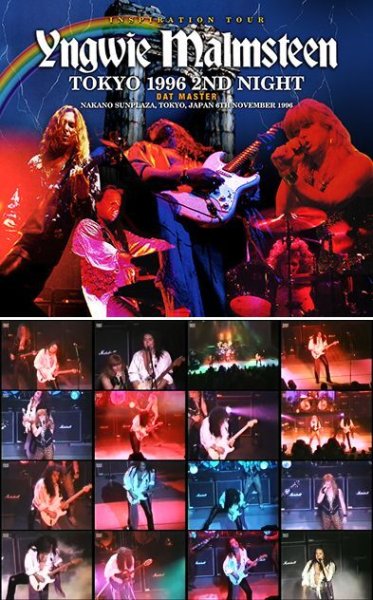 画像1: YNGWIE MALMSTEEN - TOKYO 1996 2ND NIGHT DAT MASTER(2CDR+DVDR) (1)