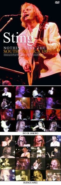 画像1: STING - NOTHING LIKE THE SUN: South America 1987(2DVDR) (1)