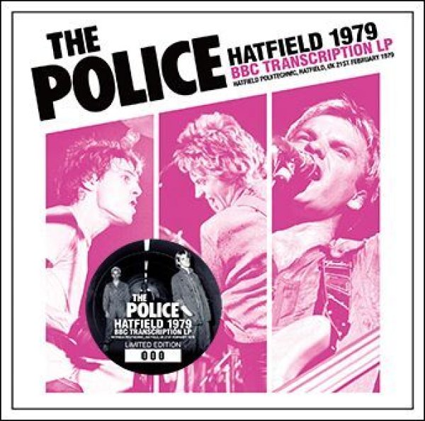 画像1: THE POLICE - HATFIELD 1979: BBC TRANSCRIPTION LP(1CD) plus Bonus DVDR* Numbered Stickered Edition Only (1)