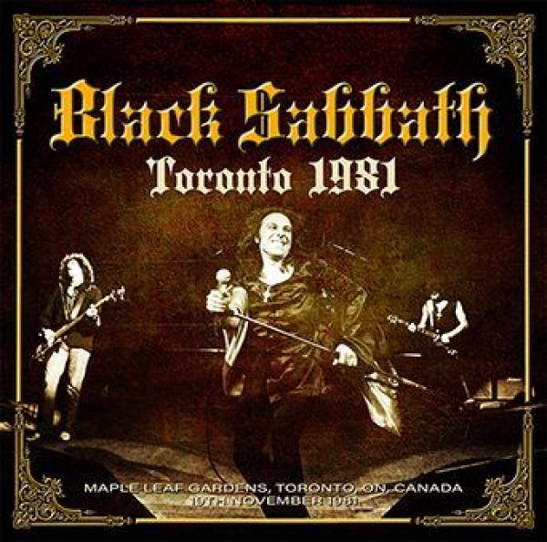 画像1: BLACK SABBATH - TORONTO 1981(2CDR) (1)