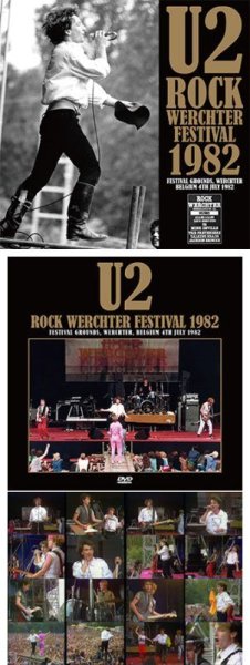 画像1: U2 - ROCK WERCHTER FESTIVAL 1982(1CD + ★Ltd Bonus DVDR "ROCK WERCHTER FESTIVAL 1982"*同日プロショット) (1)
