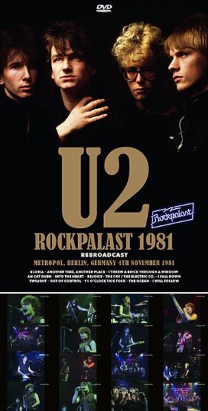 画像1: U2 - ROCKPALAST 1981 REBROADCAST(DVDR) (1)