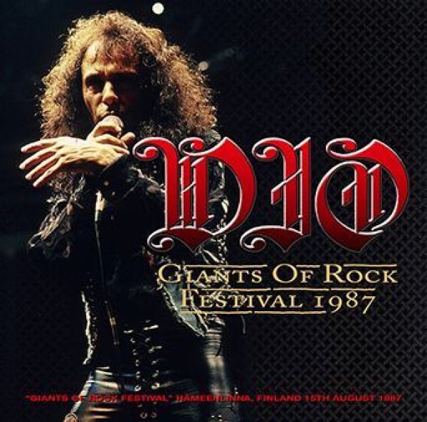 画像1: DIO - GIANTS OF ROCK FESTIVAL 1987(2CDR) (1)