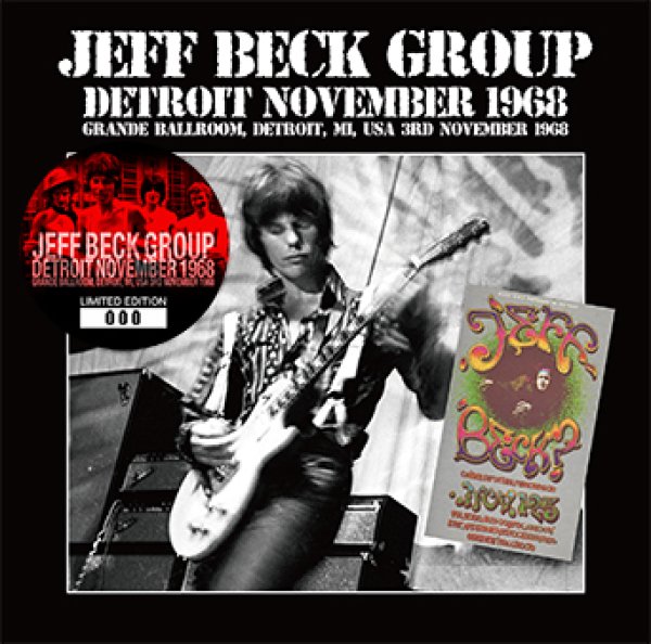 画像1: JEFF BECK GROUP - DETROIT NOVEMBER 1968(1CD) (1)