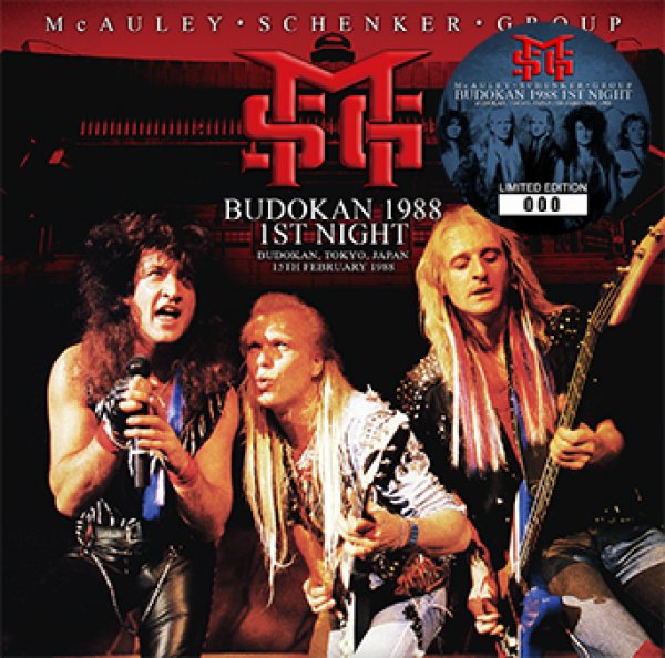 画像1: McAULEY SCHENKER GROUP - BUDOKAN 1988 1ST NIGHT(1CD) (1)