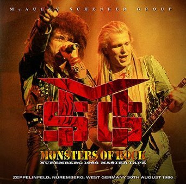 画像1: MCAULEY SCHENKER GROUP - MONSTERS OF ROCK NUREMBERG 1986: MASTER TAPE(1CDR) (1)