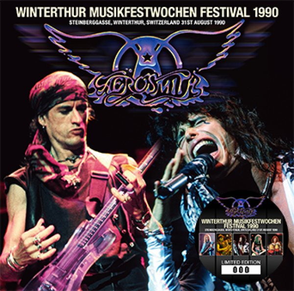 画像1: AEROSMITH - WINTERTHUR MUSIKFESTWOCHEN FESTIVAL 1990(2CD) (1)