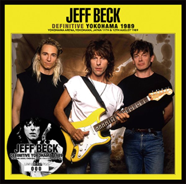画像1: JEFF BECK - DEFINITIVE YOKOHAMA 1989(2CD) plus Bonus DVDR* Numbered Stickered Edition Only (1)