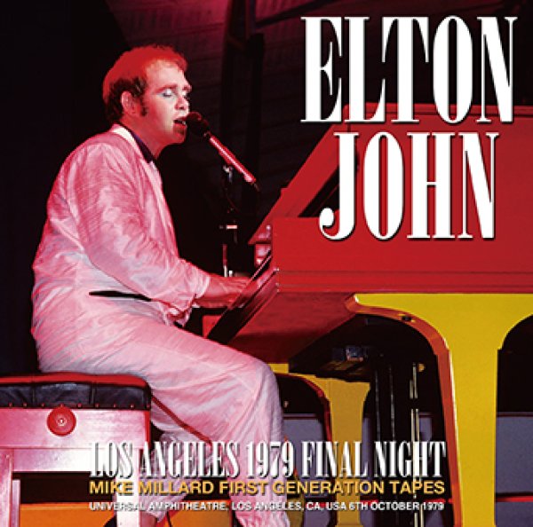 画像1: ELTON JOHN - LOS ANGELES 1979 FINAL NIGHT: MIKE MILLARD FIRST GENERATION TAPES(2CDR) (1)