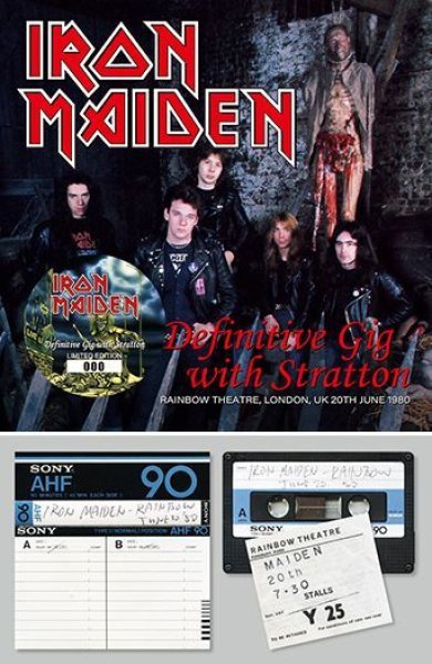 画像1: IRON MAIDEN - DEFINITIVE GIG with STRATTON(1CD) plus Bonus DVDR* Numbered Stickered Edition Only (1)