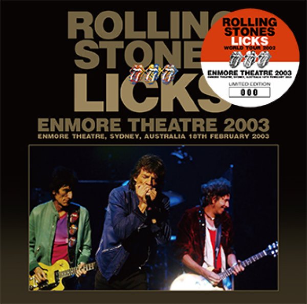 画像1: THE ROLLING STONES - ENMORE THEATRE 2003(2CD) (1)