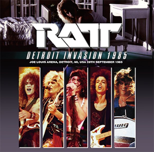 画像1: RATT - DETROIT INVASION 1985(1CD) (1)