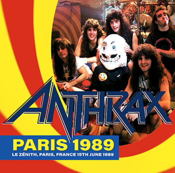 画像1: ANTHRAX - PARIS 1989(2CDR) (1)
