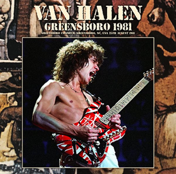 画像1: VAN HALEN - GREENSBORO 1981(2CDR) (1)