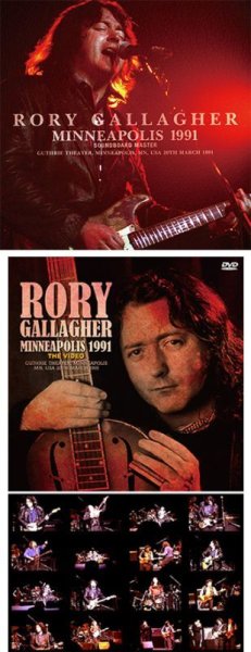 画像1: RORY GALLAGHER - MINNEAPOLIS 1991: SOUNDBOARD MASTER(2CD) plus Bonus DVDR (1)
