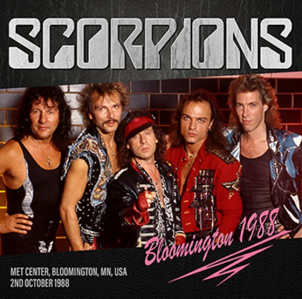 画像1: SCORPIONS - BLOOMINGTON 1988(2CDR) (1)