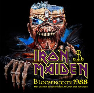 IRON MAIDEN - navy-blue