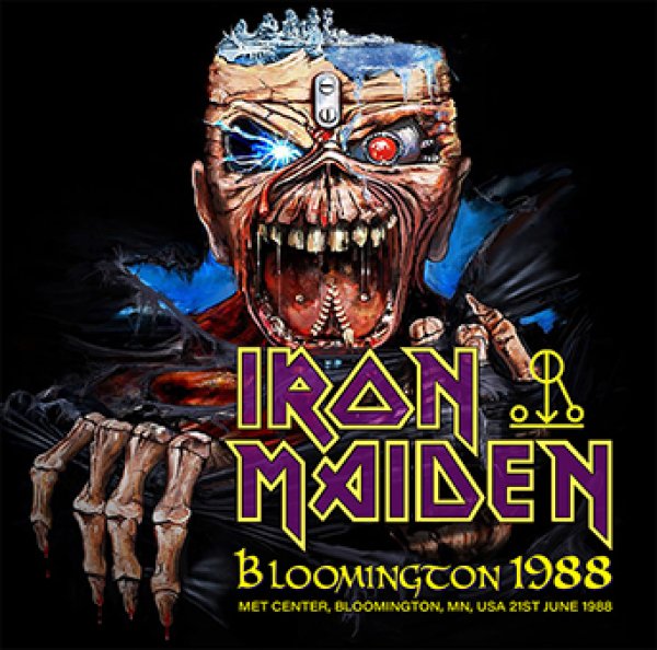 画像1: IRON MAIDEN - BLOOMINGTON 1988(2CDR) (1)
