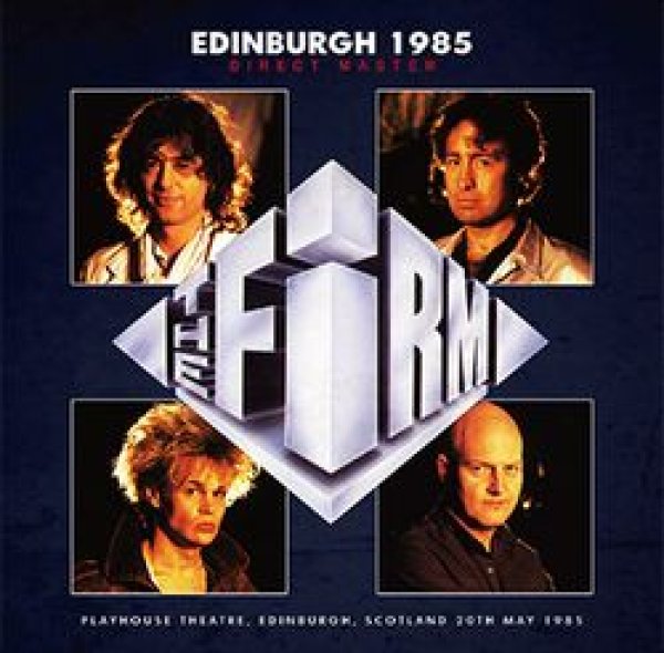 画像1: THE FIRM - EDINBURGH 1985: DIRECT MASTER(2CD)*2nd Press plus Bonus DVDR (1)