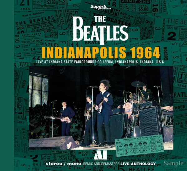 画像1: THE BEATLES - INDIANAPOLIS 1964: AI  AUDIO COMPANION(CD) (1)