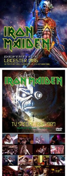 画像1: IRON MAIDEN - DEFINITIVE LEICESTER 1986(2CD)★plus Bonus DVDR (1)