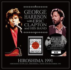 GEORGE HARRISON WITH ERIC CLAPTON AND HIS BAND - OSAKA 1991