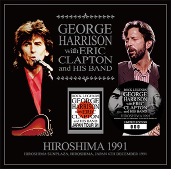 画像1: GEORGE HARRISON WITH ERIC CLAPTON AND HIS BAND - HIROSHIMA 1991(2CD) (1)