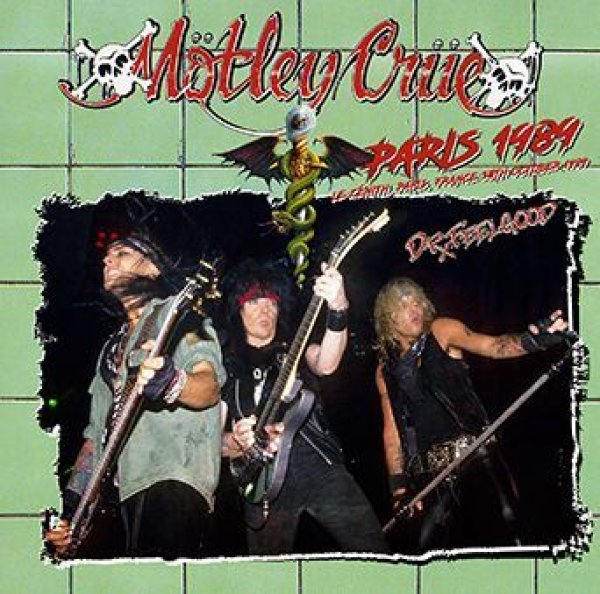 画像1: MOTLEY CRUE - PARIS 1989(2CDR) (1)