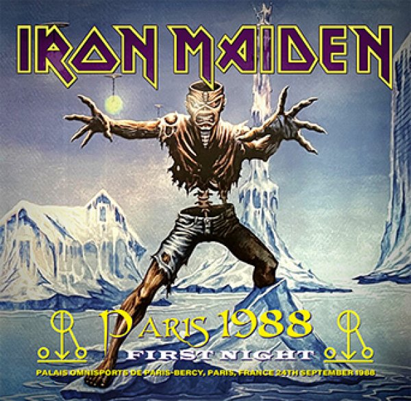 画像1: IRON MAIDEN - PARIS 1988 1ST NIGHT(2CDR) (1)